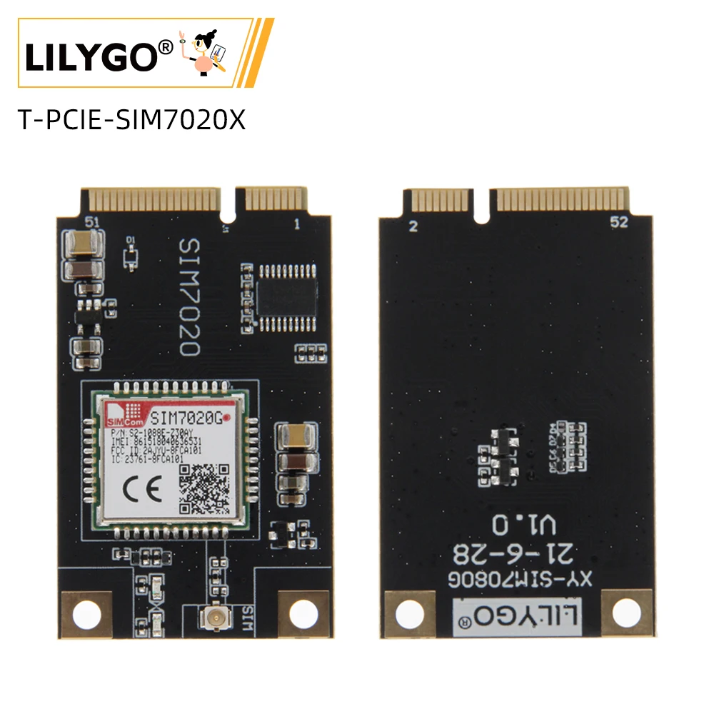 LILYGO® TTGO T-PCIE-SIM7020G NB-IoT макетная плата LPWAN Module SIM7020 LCC LGA посылка Adapter T-PCIE T-Internet-COM T-SIMCAM
LILYGO® TTGO T-PCIE-SIM7020G NB-IoT макетная плата LPWAN Module SIM7020 LCC LGA посылка Adapter T-PCIE T-Internet-COM T-SIMCAM
