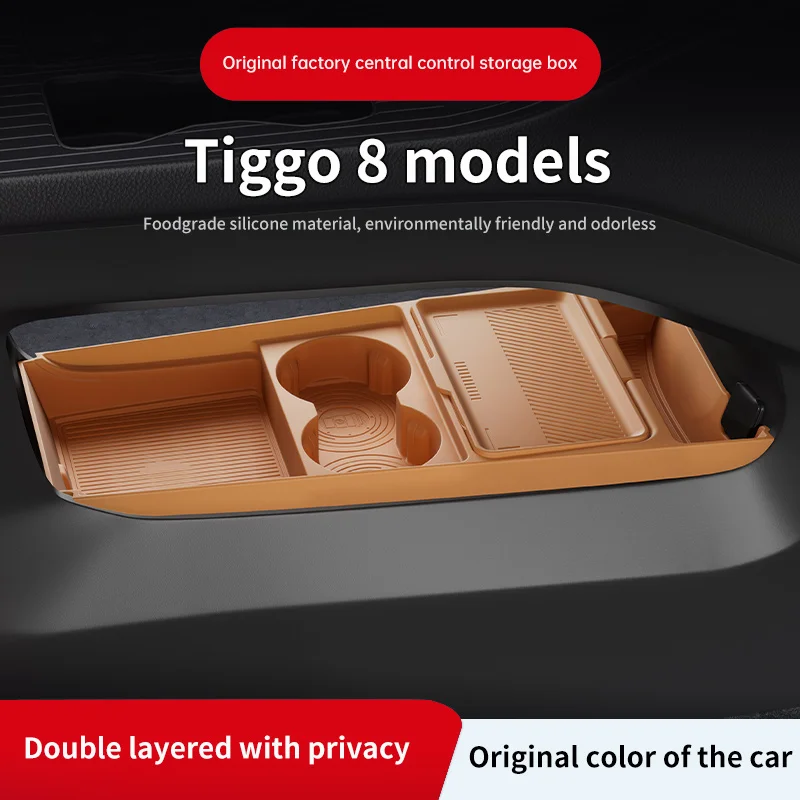 Suitable for 26 Models of Chery Tiggo 8, Center Console Lower Storage Box, Glasses Organizer, Car Accessories Modification Parts
Suitable for 26 Models of Chery Tiggo 8, Center Console Lower Storage Box, Glasses Organizer, Car Accessories Modification Parts