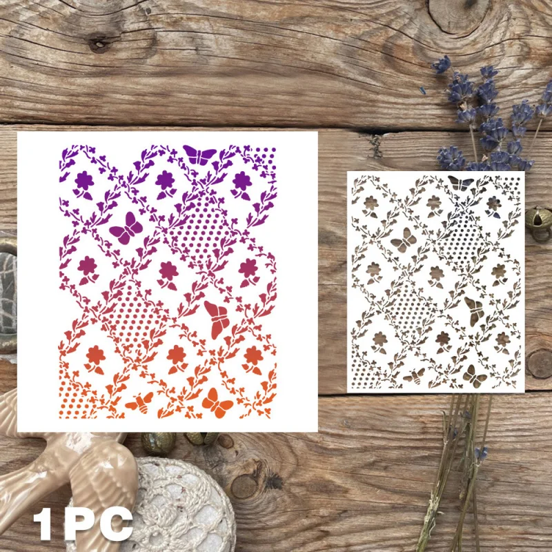 Painting Hollow-Out PET Template Pattern For Scrapbooking Journal Decoration, Spray Painting, Paper Art, DIY Drawing And Stencil
Painting Hollow-Out PET Template Pattern For Scrapbooking Journal Decoration, Spray Painting, Paper Art, DIY Drawing And Stencil
