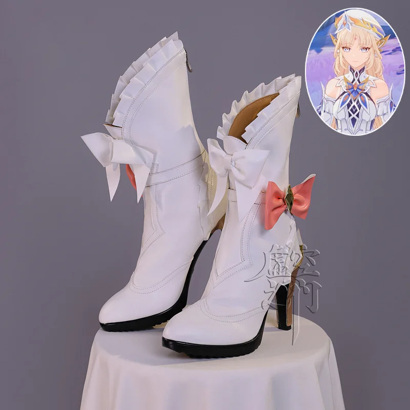Game Genshin Impact Nicole Reeyn Cosplay Shoes Reeyn High Heeled Shoes For Hallowmas Comicon Role Play Props
Game Genshin Impact Nicole Reeyn Cosplay Shoes Reeyn High Heeled Shoes For Hallowmas Comicon Role Play Props