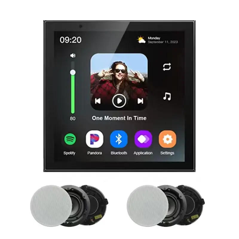 LUONA Tuya Smart Life 86N 4 Inch IPS Smart Screen for Gateway Panel Music Center with Built-in Amplifier for Home
LUONA Tuya Smart Life 86N 4 Inch IPS Smart Screen for Gateway Panel Music Center with Built-in Amplifier for Home