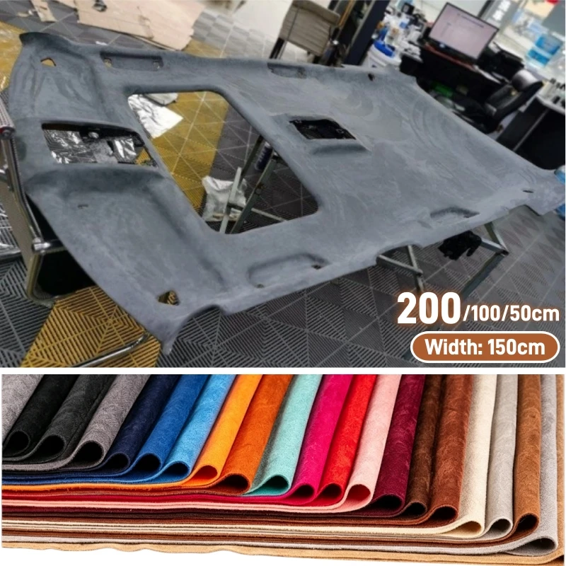 Micro Suede Upholstery Fabric,Suede Material for Car Roof Headliner Replacement, Auto Interior Refit Sofa Cushion Home Decor DIY
Micro Suede Upholstery Fabric,Suede Material for Car Roof Headliner Replacement, Auto Interior Refit Sofa Cushion Home Decor DIY