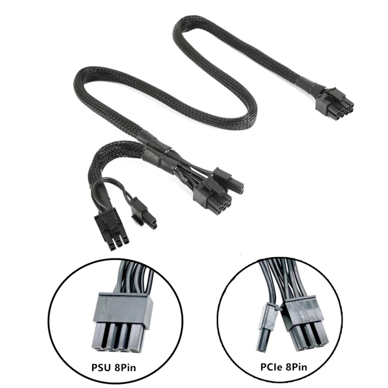 Dual PCIe 8Pin 6+2Pin GPU Power Cable for Seasonic FOCUS PLUS GOLD 1000W, 850W, 750W, 650W, 550W Modular Power, Sleeved Net
Dual PCIe 8Pin 6+2Pin GPU Power Cable for Seasonic FOCUS PLUS GOLD 1000W, 850W, 750W, 650W, 550W Modular Power, Sleeved Net