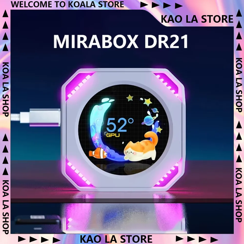 Mirabox DR21 2.1-Inch Case Secondary Screen Synchronous Display Monitoring Water-Cooled Screen Customize Pc Accessory Gifts
Mirabox DR21 2.1-Inch Case Secondary Screen Synchronous Display Monitoring Water-Cooled Screen Customize Pc Accessory Gifts