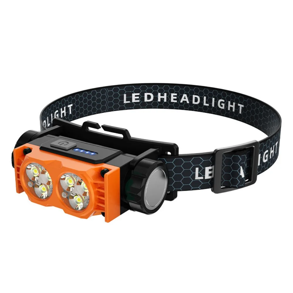 Powerful 6 Core LED Headlamp Bright Beam Adjustable Angle Hands Free Headlamp Long Runtime Adjustable Beam Rechargeable Headlamp
Powerful 6 Core LED Headlamp Bright Beam Adjustable Angle Hands Free Headlamp Long Runtime Adjustable Beam Rechargeable Headlamp