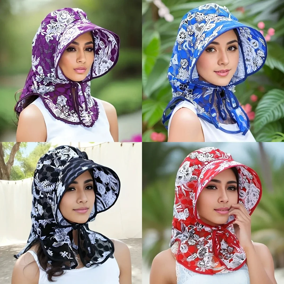 Lace Print Large Brim Sun Hat Comfortable and Breathable Refreaching Quick Drying Sun Protection Hat Outdoor Tea Picking Hat
Lace Print Large Brim Sun Hat Comfortable and Breathable Refreaching Quick Drying Sun Protection Hat Outdoor Tea Picking Hat