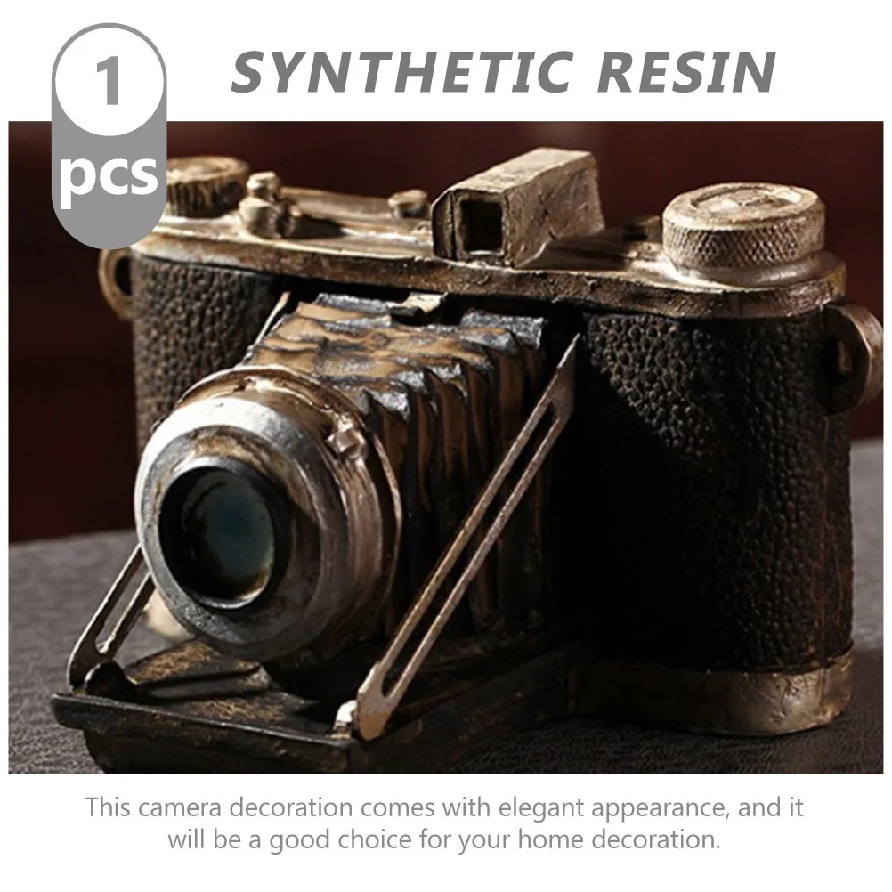 Vintage Camera Shape Resin Ornament Small Compact Design for Tabletop Decor Shop Window Home Office Desk Decoration
Vintage Camera Shape Resin Ornament Small Compact Design for Tabletop Decor Shop Window Home Office Desk Decoration