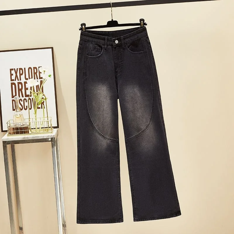 Lady Retro Casual High Waist Wide Leg Jeans Women Baggy Comfortable Straight Leg Pants Girls Unique Design Denim Trousers
Lady Retro Casual High Waist Wide Leg Jeans Women Baggy Comfortable Straight Leg Pants Girls Unique Design Denim Trousers