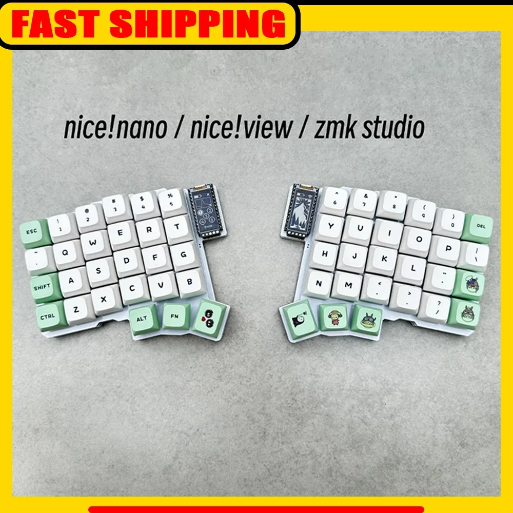 Silakka54 Разделенная клавиатура, 2 режима, проводная Bluetooth-клавиатура, эргономика с поддержкой экрана ZMK Studio, аксессуары для ПК и геймеров на заказ
Silakka54 Разделенная клавиатура, 2 режима, проводная Bluetooth-клавиатура, эргономика с поддержкой экрана ZMK Studio, аксессуары для ПК и геймеров на заказ