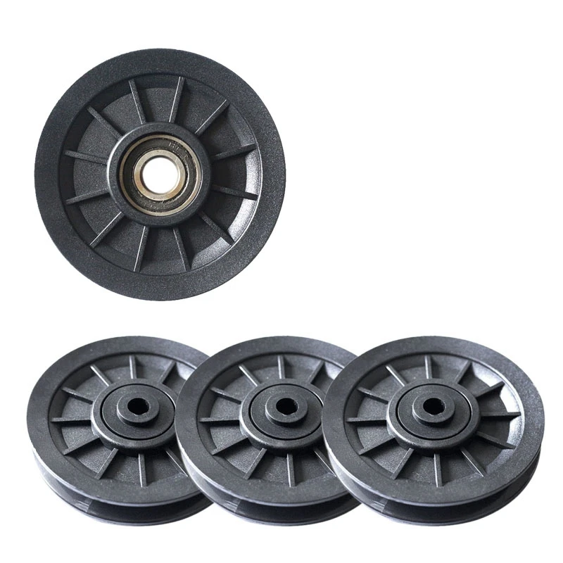 4 Pcs Universal 105Mm Diameter Wearproof Bearing Pulley Wheel Cable Gym Fitness Equipment Part
4 Pcs Universal 105Mm Diameter Wearproof Bearing Pulley Wheel Cable Gym Fitness Equipment Part