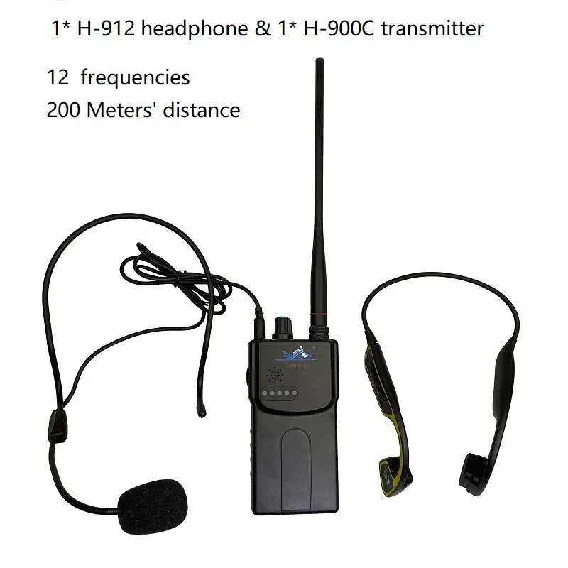 Swimming Training System Swimtalk 12 frequency Real Time Live Teaching Bone Conduction Headphone H912 FM Transmitter H900C
Swimming Training System Swimtalk 12 frequency Real Time Live Teaching Bone Conduction Headphone H912 FM Transmitter H900C