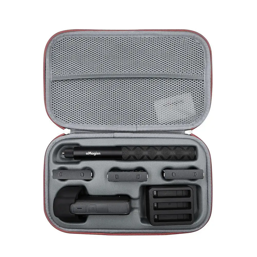 For Insta360 X5/X4 Carrying Case Storage Travel Bag Large Capacity Portable Case for Insta360 X5 Accessories with Hand Strap
For Insta360 X5/X4 Carrying Case Storage Travel Bag Large Capacity Portable Case for Insta360 X5 Accessories with Hand Strap