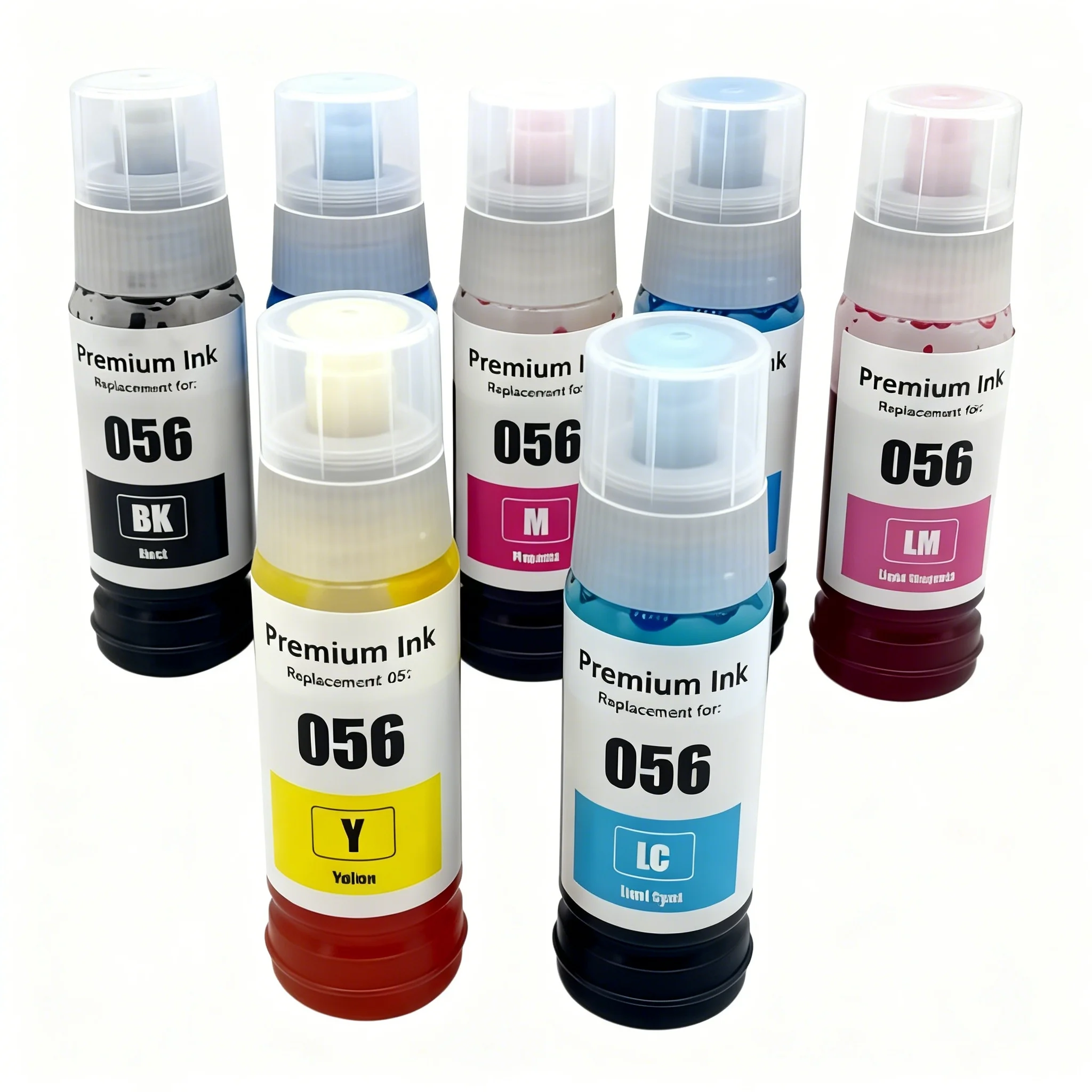 1Set 6Color 056 057 Sublimation Ink compatible for Epson 056 057 107 108 Printer L8050 L18050 Ink
1Set 6Color 056 057 Sublimation Ink compatible for Epson 056 057 107 108 Printer L8050 L18050 Ink
