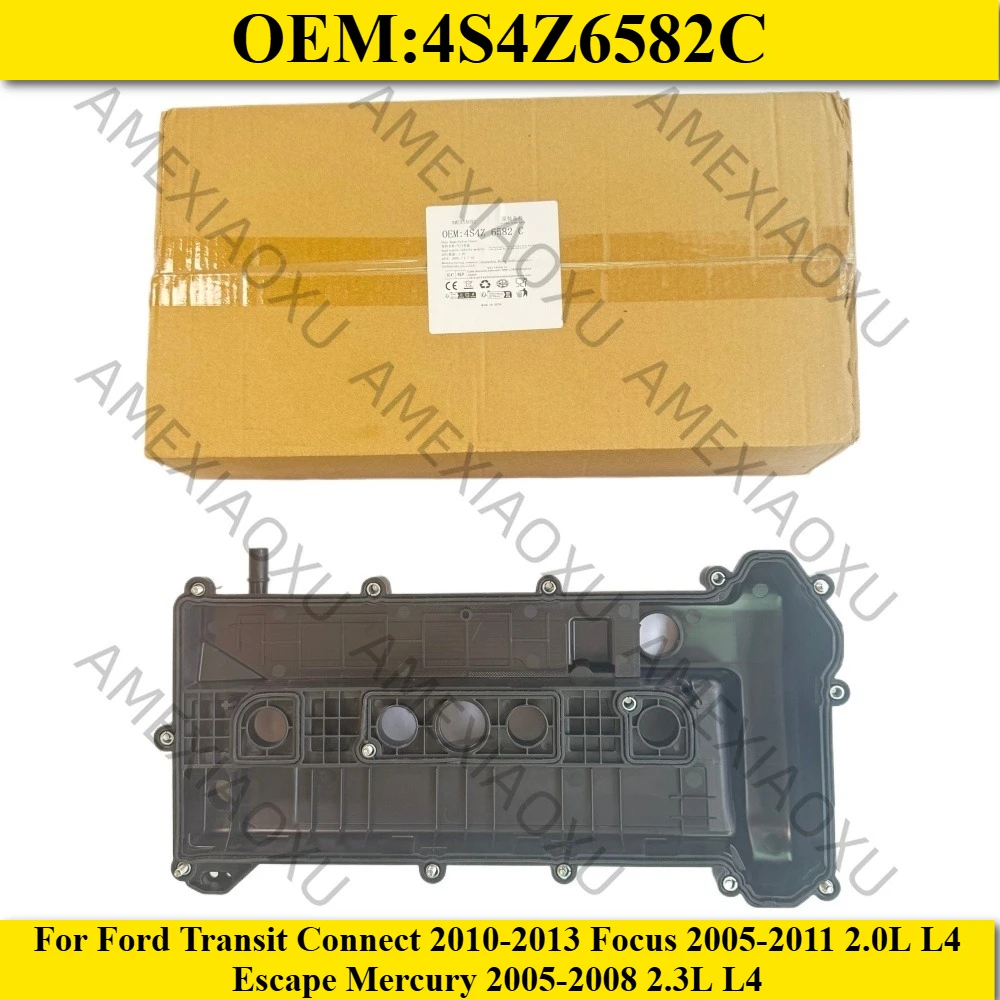 4S4Z6582C Valve Cover For Ford Transit Connect 2010-2013 Focus 2005-2011 2.0L L4 Escape Mercury 2005-2008 2.3L L4 4S4Z 6582 C
4S4Z6582C Valve Cover For Ford Transit Connect 2010-2013 Focus 2005-2011 2.0L L4 Escape Mercury 2005-2008 2.3L L4 4S4Z 6582 C