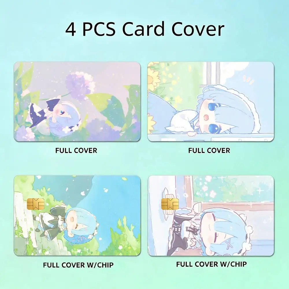 Re-Zero Lovely R-Rem HD Waterproof Card Skins Protective Stickers for Credit Bank Game Cards
Re-Zero Lovely R-Rem HD Waterproof Card Skins Protective Stickers for Credit Bank Game Cards