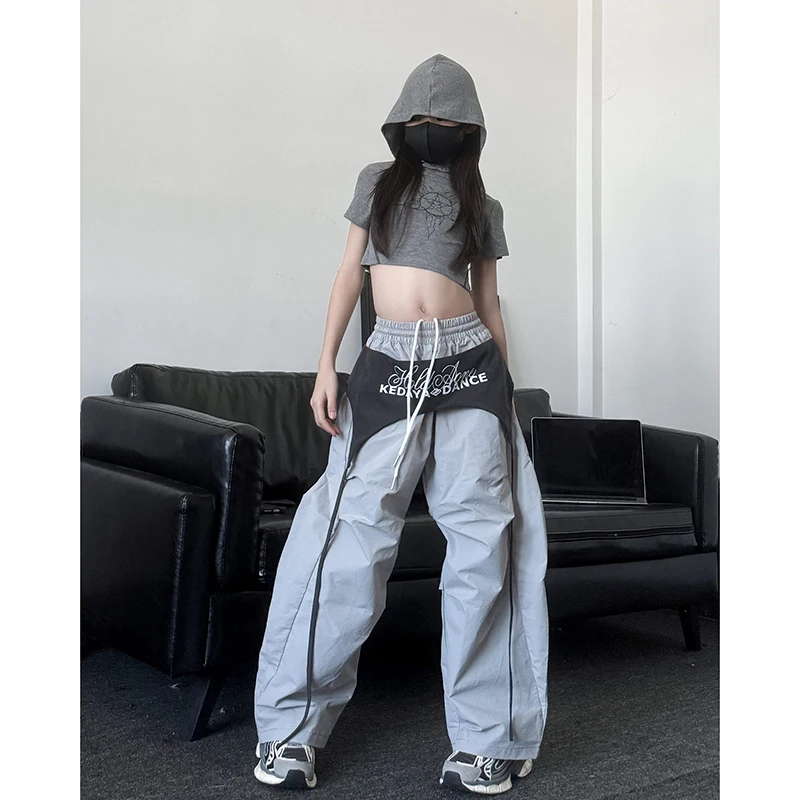 2026 Children Hip Hop Dance Costumes For Girls Hoodie Crop Tops Wide Leg Pants Suit Modern Jazz Performance Stage Wear DQS19223
2026 Children Hip Hop Dance Costumes For Girls Hoodie Crop Tops Wide Leg Pants Suit Modern Jazz Performance Stage Wear DQS19223