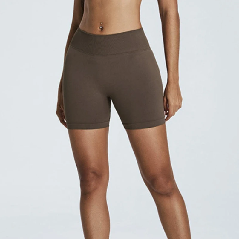 Women Seamless Three-point Gym Shorts High Waist Slim Shorts Workout Running Stretchy Hip Liftting Solid Color Stretchy Shorts
Women Seamless Three-point Gym Shorts High Waist Slim Shorts Workout Running Stretchy Hip Liftting Solid Color Stretchy Shorts
