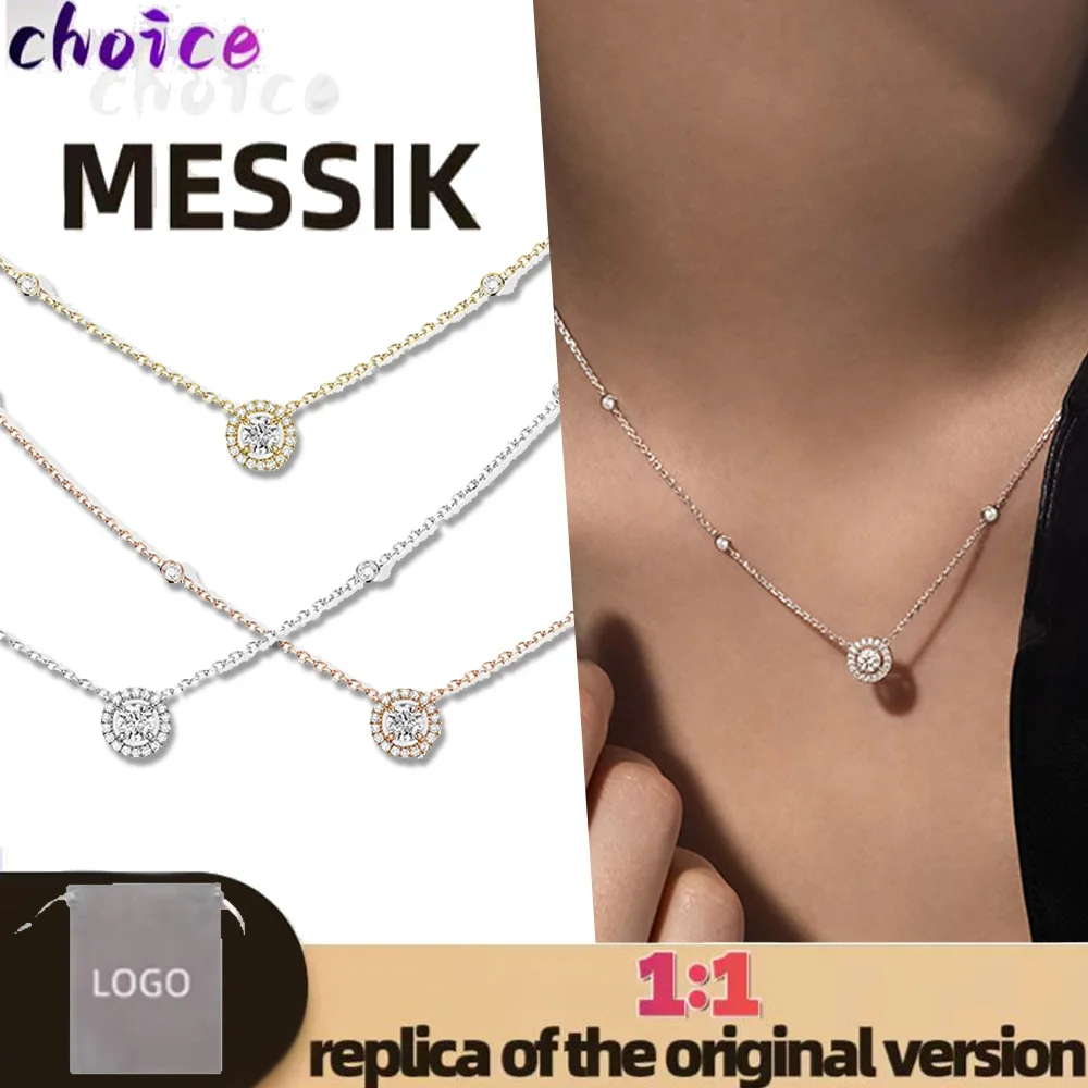 Fashionable and trendy luxury pure silver s925 JOY series luxury brand messik design sense circular single diamond gift necklace
Fashionable and trendy luxury pure silver s925 JOY series luxury brand messik design sense circular single diamond gift necklace