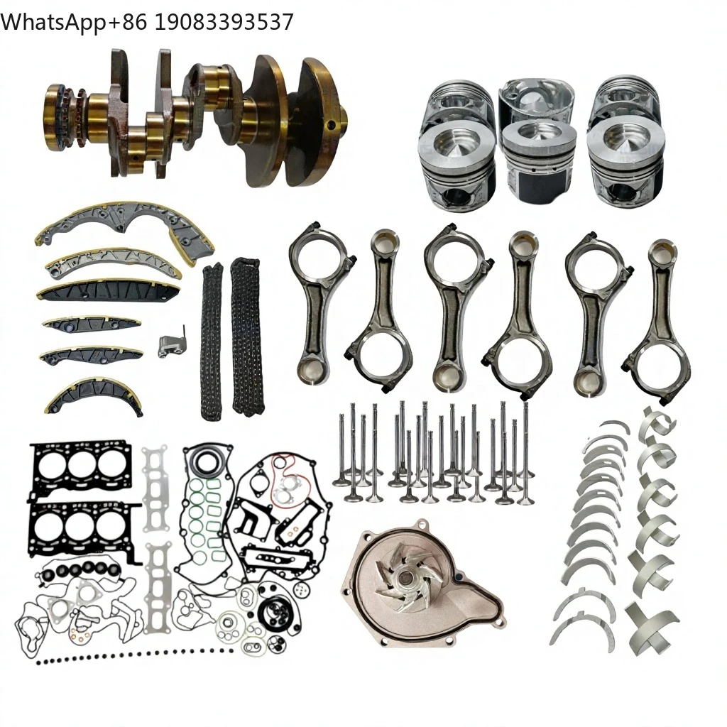for CAS CJG 3.0TDI Diesel Engine Rebuild Kit Piston Crankshaft Con Rod Bearing Gasket Kit Timing Chain Kit for AUDI for Porsche
for CAS CJG 3.0TDI Diesel Engine Rebuild Kit Piston Crankshaft Con Rod Bearing Gasket Kit Timing Chain Kit for AUDI for Porsche