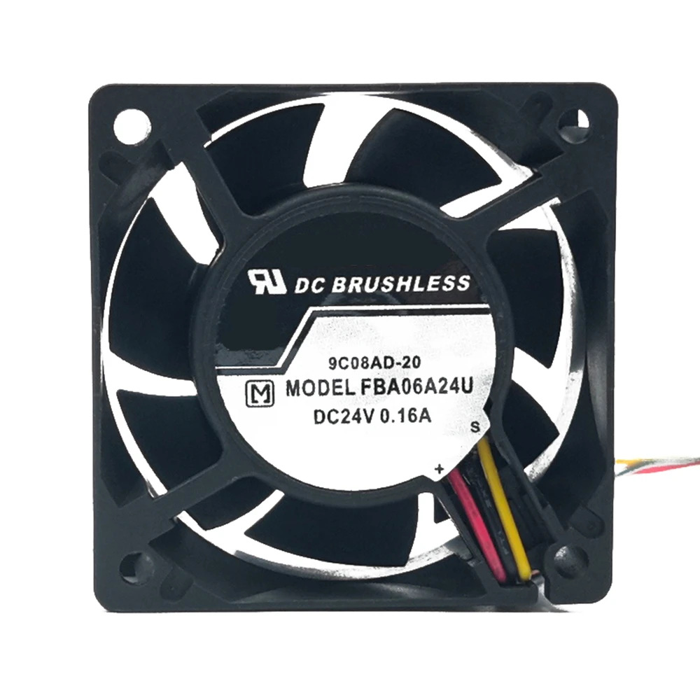 Вентилятор охлаждения FBA06A24U DC 24 В 0,16 А 6 см 6025 60x60x25 мм 2-проводной 3-проводной
Вентилятор охлаждения FBA06A24U DC 24 В 0,16 А 6 см 6025 60x60x25 мм 2-проводной 3-проводной