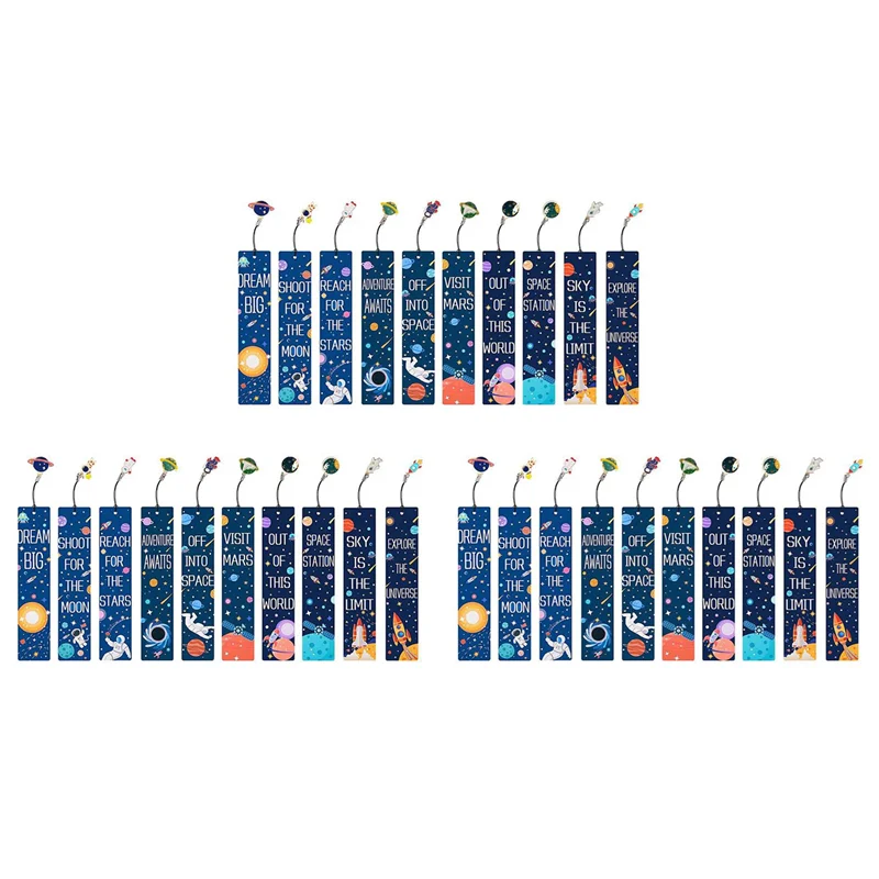 HJ-30 шт., закладки на тему космического корабля с металлическими подвесками, вдохновляющие карты с цитатами и планетами для детей, мальчиков и девочек
HJ-30 шт., закладки на тему космического корабля с металлическими подвесками, вдохновляющие карты с цитатами и планетами для детей, мальчиков и девочек