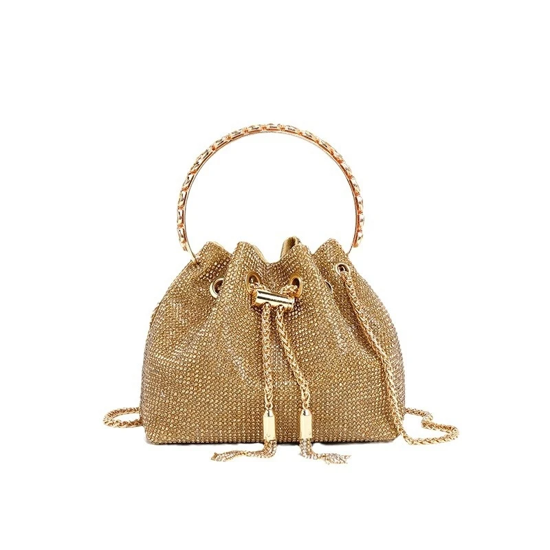 Evening bag for women2026Spring new fashion Korean-style chain shoulder crossbody rhinestone bag
Evening bag for women2026Spring new fashion Korean-style chain shoulder crossbody rhinestone bag