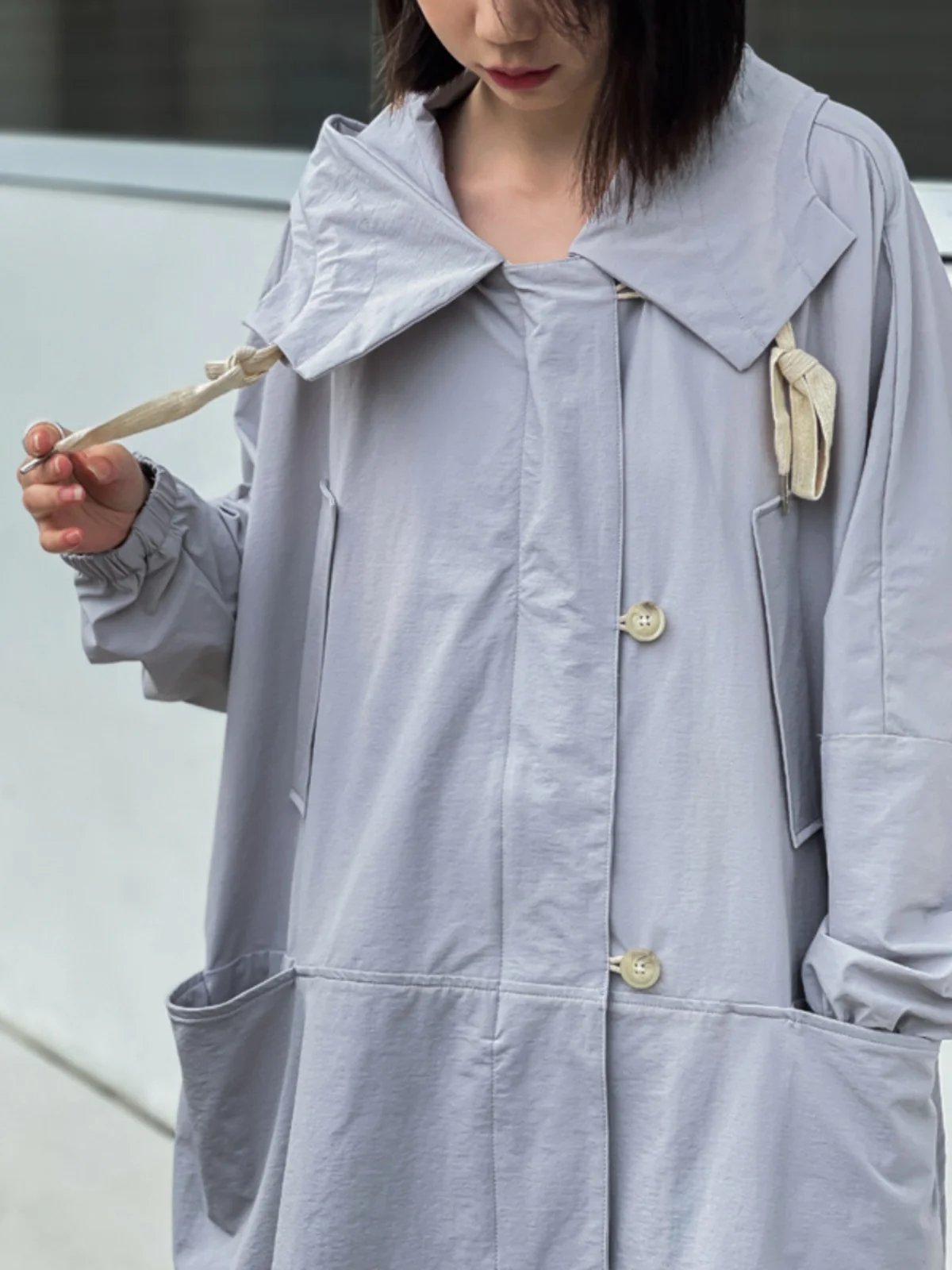 Phil Dan Oversized Hooded Jaet Tailored ape ex Precision Crted Large Coat K63 Korean Sle Zipper Long Sve
Phil Dan Oversized Hooded Jaet Tailored ape ex Precision Crted Large Coat K63 Korean Sle Zipper Long Sve