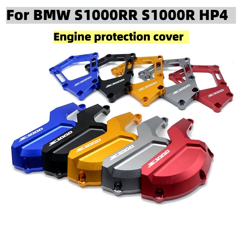 For BMW S1000RR S1000R HP4 Motorcycle CNC Engine Stator Case Guard Cover Slider Protector