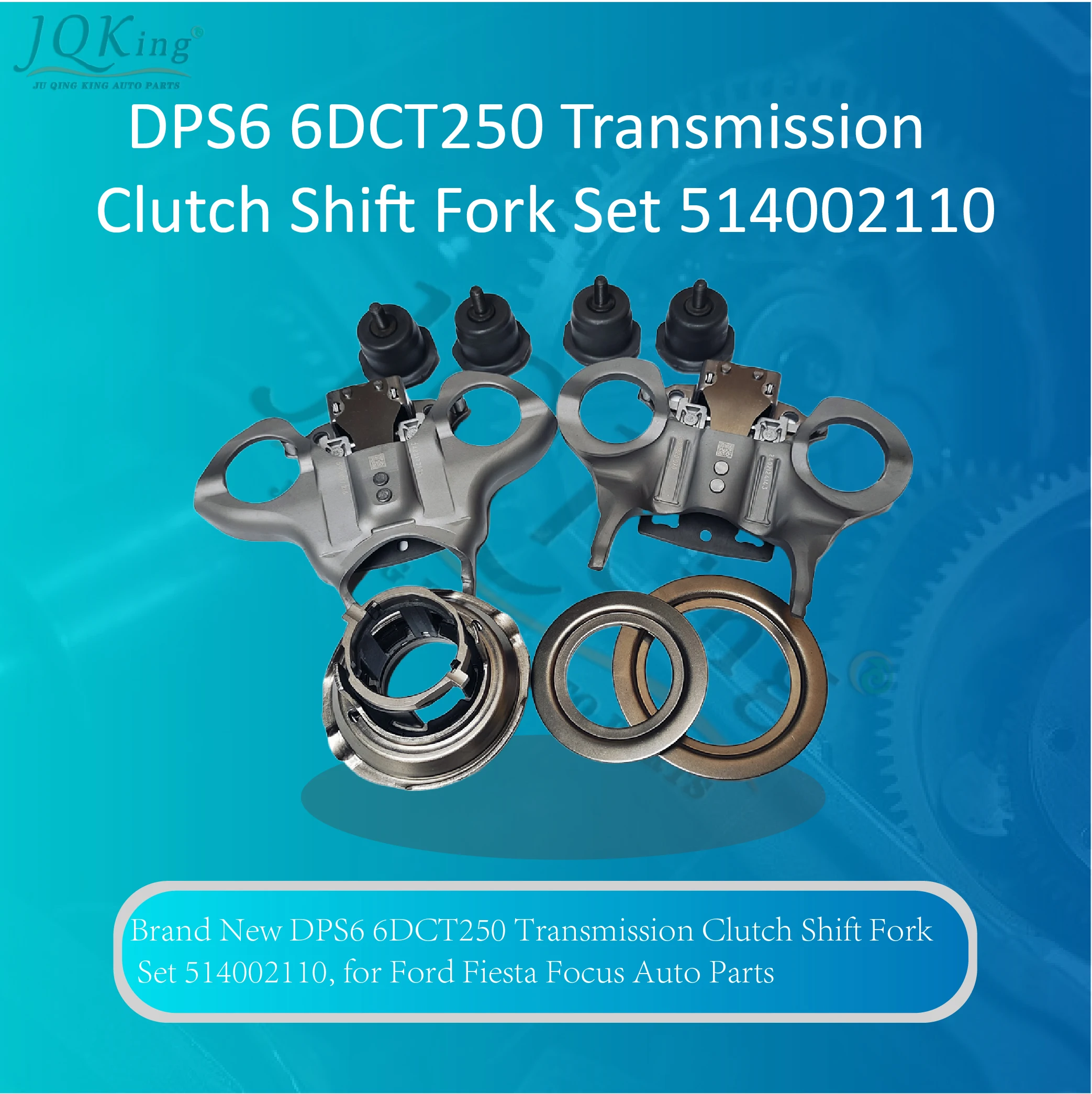 Brand New DPS6 6DCT250 Transmission Clutch Shift Fork Set 514002110, for Ford Fiesta Focus Auto Parts
Brand New DPS6 6DCT250 Transmission Clutch Shift Fork Set 514002110, for Ford Fiesta Focus Auto Parts
