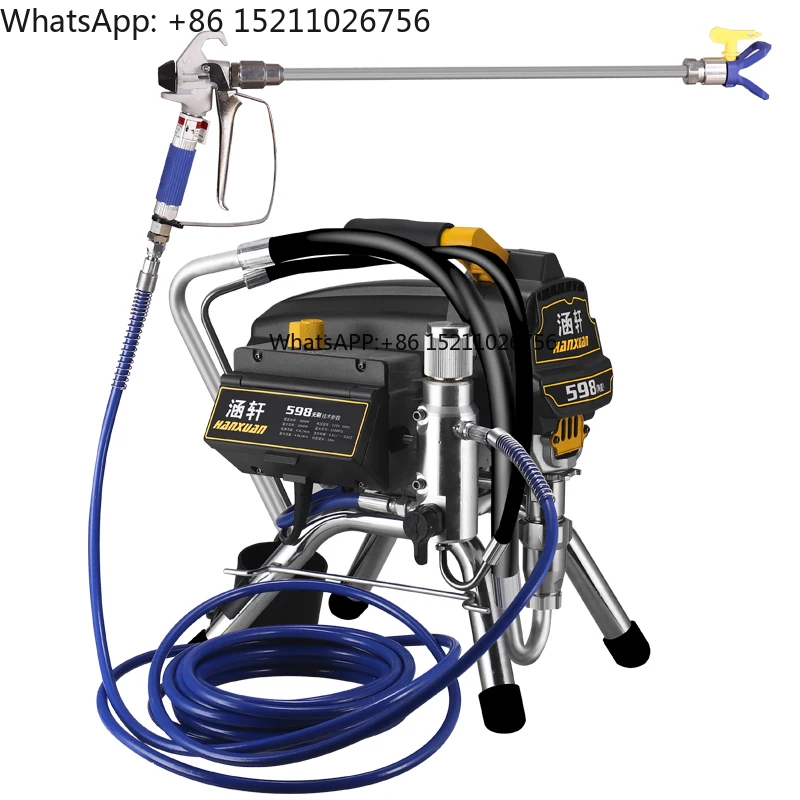 220V/110V Electric Plunger High-Pressure Airless Spraying Machine Professional Grade DIY Latex Paint & Coating Power Spray -
220V/110V Electric Plunger High-Pressure Airless Spraying Machine Professional Grade DIY Latex Paint & Coating Power Spray -