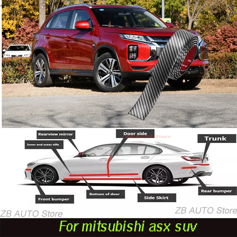 For Mitsubishi Asx Suv Strong adhesive bumper strip, front and rear lip side skirts, collision and scratch resistant suitable
For Mitsubishi Asx Suv Strong adhesive bumper strip, front and rear lip side skirts, collision and scratch resistant suitable