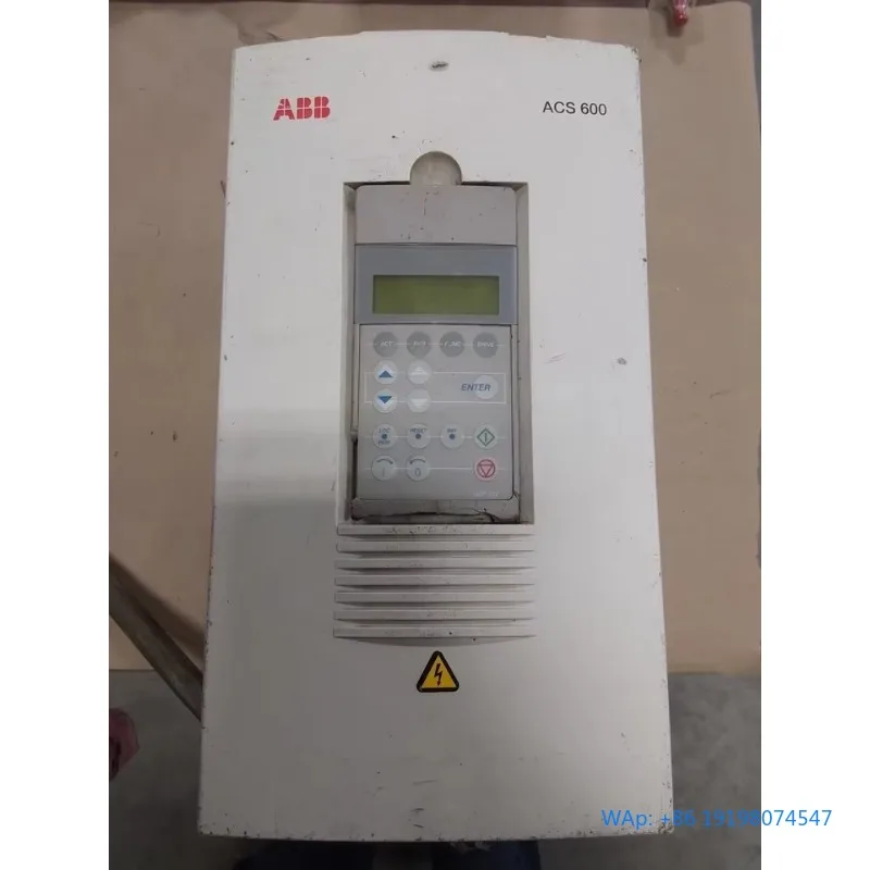 DriveKEYPADCONNECT ACS600 3PH VFD Drive ACS60100112S00B1200801
DriveKEYPADCONNECT ACS600 3PH VFD Drive ACS60100112S00B1200801