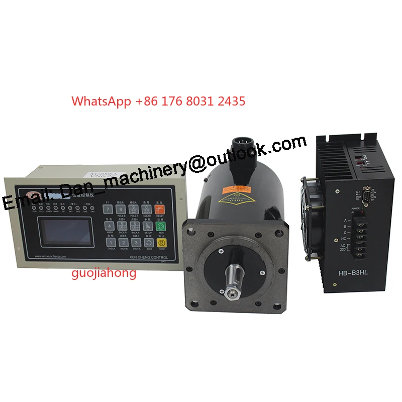 Full Set Bag Making Machine Spare Aprt XC2005B Motor Controller 130BYG350B 50N.M Stepper Motor HB-B3HL Setpper Motor Driver
Full Set Bag Making Machine Spare Aprt XC2005B Motor Controller 130BYG350B 50N.M Stepper Motor HB-B3HL Setpper Motor Driver