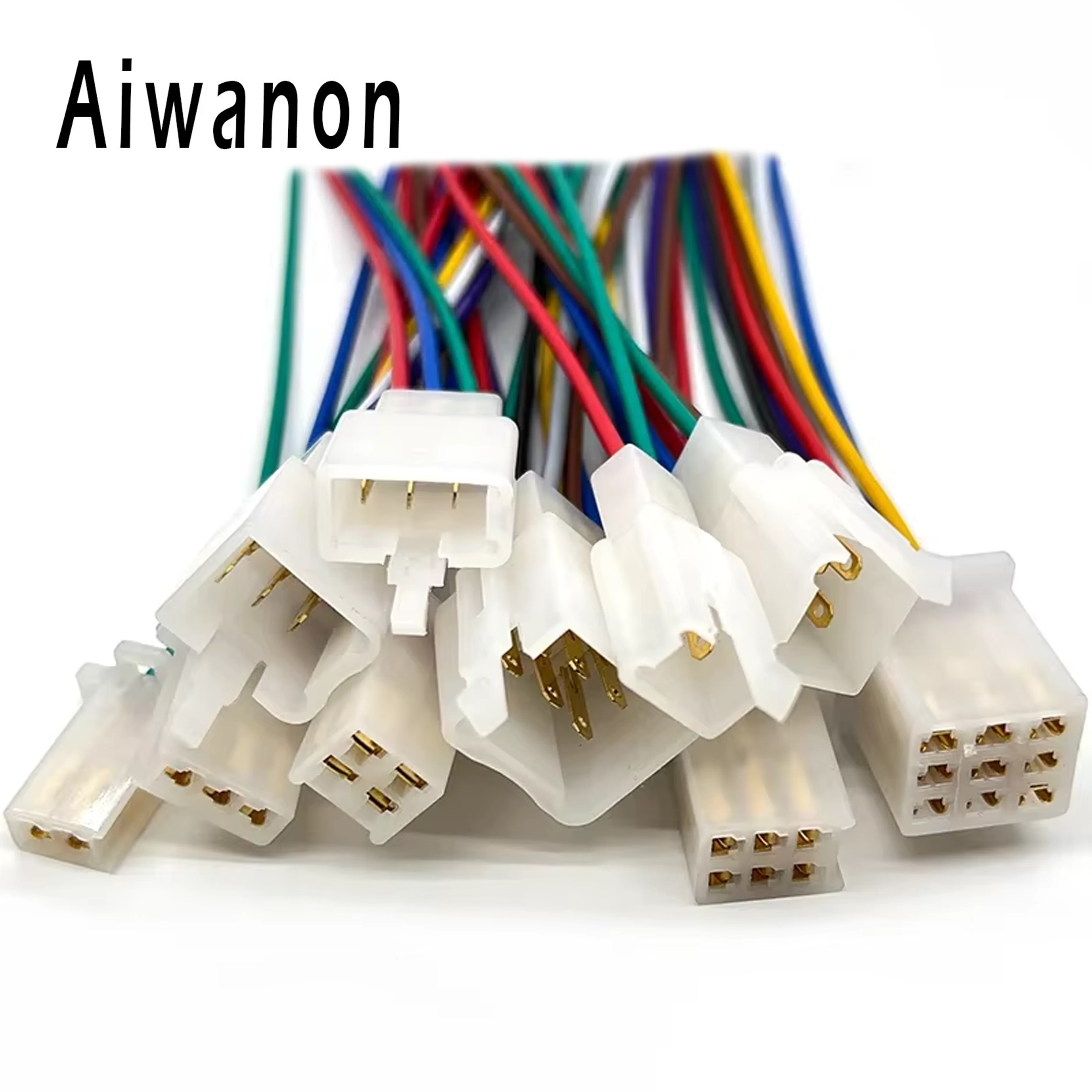 1 Set 2 3 4 6 9 Pin Car Flame Retardant Rubber Sleeve Electrical Connectors Wire Harness Plug Motorcycle 6030-2981 6030-6991
1 Set 2 3 4 6 9 Pin Car Flame Retardant Rubber Sleeve Electrical Connectors Wire Harness Plug Motorcycle 6030-2981 6030-6991
