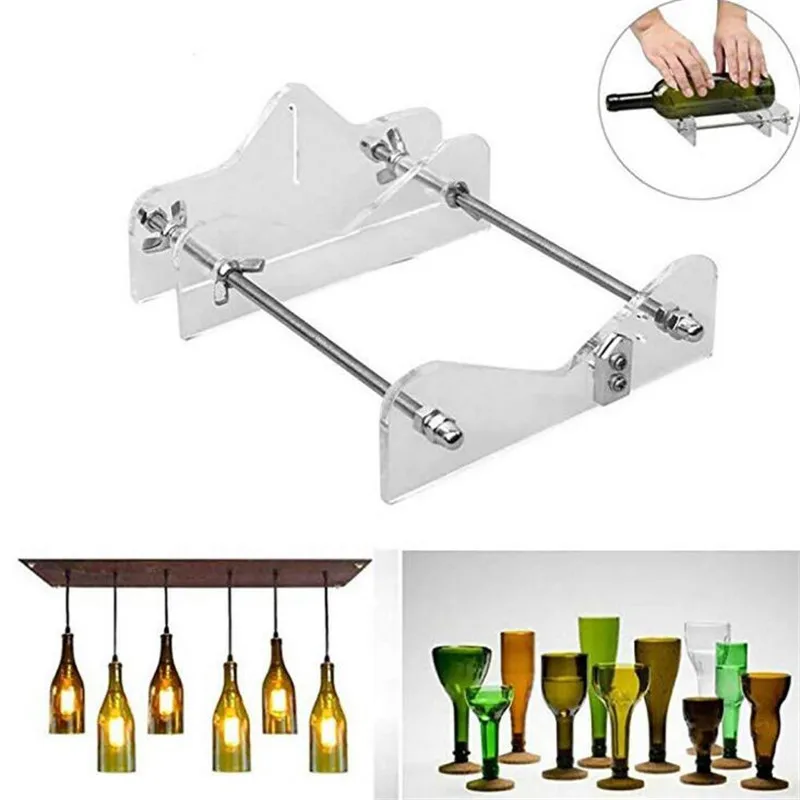 Glass Bottle Cutter Tool Professional For Bottles Cutting Glass Bottle-Cutter DIY Cut Tools Machine Wine Beer
Glass Bottle Cutter Tool Professional For Bottles Cutting Glass Bottle-Cutter DIY Cut Tools Machine Wine Beer