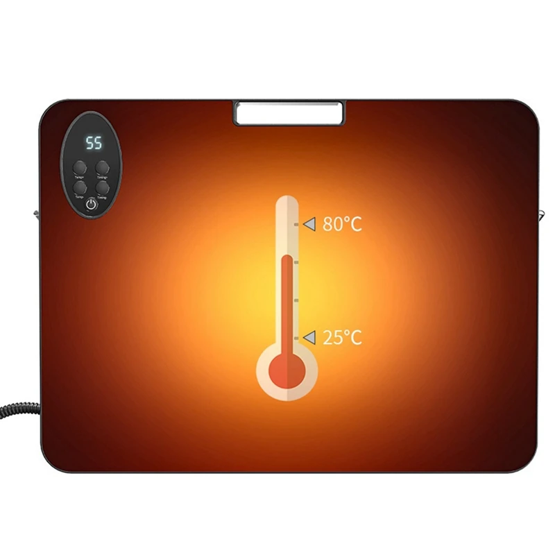 ABPQ-Chicken House Heater Constant Temperature Chicken And Duck Brooding Heater Temperature Controlled Cat Heater US Plug 
ABPQ-Chicken House Heater Constant Temperature Chicken And Duck Brooding Heater Temperature Controlled Cat Heater US Plug
