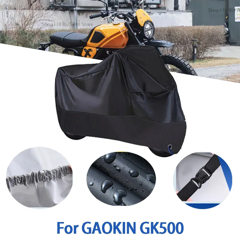 Motorcycle Full Covers For GAOKIN GK500 Car Outdoors Sun Protection Dust No Ear Thickened Oxford Clothcover Accessories
Motorcycle Full Covers For GAOKIN GK500 Car Outdoors Sun Protection Dust No Ear Thickened Oxford Clothcover Accessories