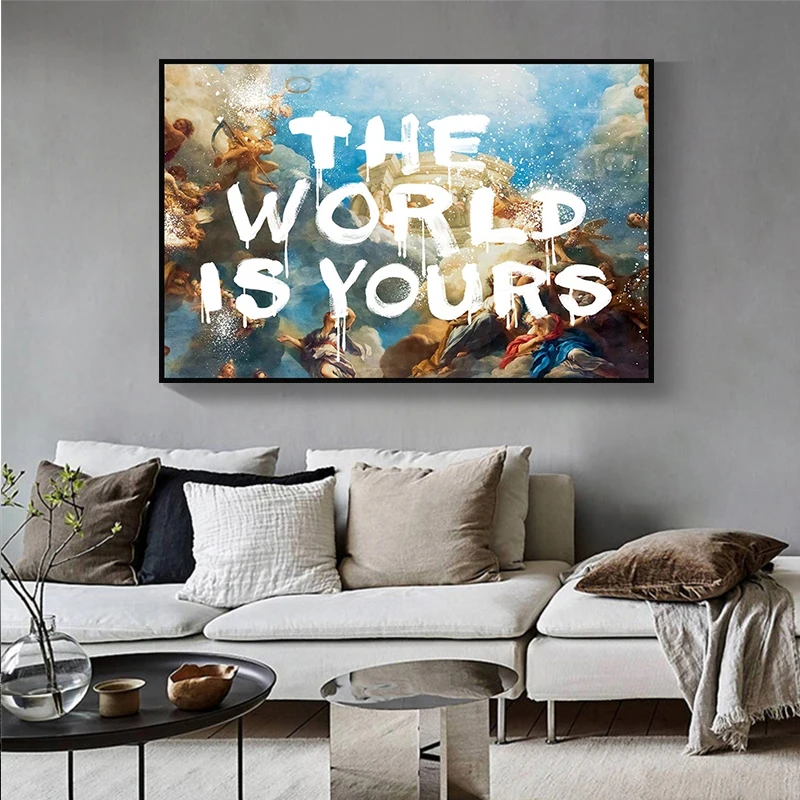 The World Is Yours Scarface Trippy Psychedelic Posters Wall Art Pictures Canvas Paintings for Living Room Bedroom Home Decor
The World Is Yours Scarface Trippy Psychedelic Posters Wall Art Pictures Canvas Paintings for Living Room Bedroom Home Decor