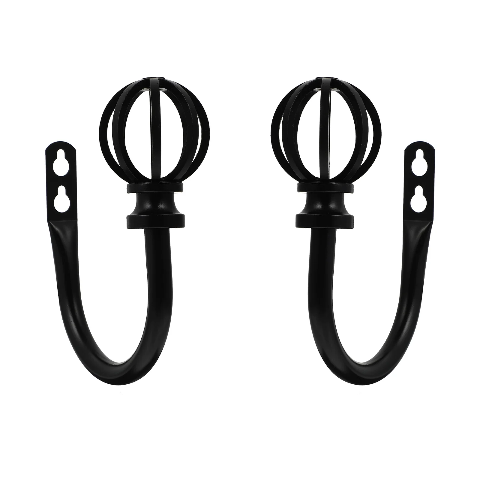2Pcs Metal Curtain Hooks Wall Mounted Tiebacks Heavy Duty Iron Holdbacks for Living Room Bedroom Decor Accessory
2Pcs Metal Curtain Hooks Wall Mounted Tiebacks Heavy Duty Iron Holdbacks for Living Room Bedroom Decor Accessory