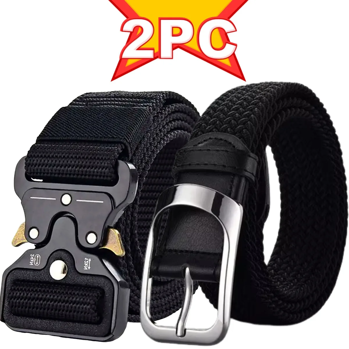 2PC, Four season universal men's belt, a business men's belt for middle-aged and young people, convenient and affordable
2PC, Four season universal men's belt, a business men's belt for middle-aged and young people, convenient and affordable