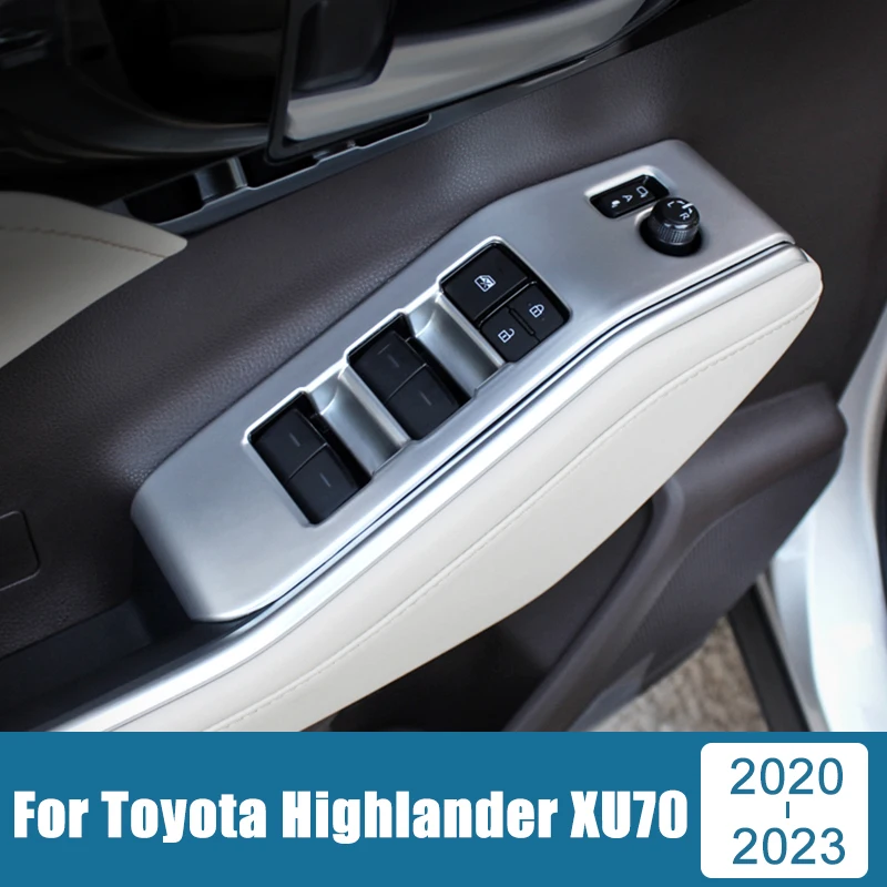 For Toyota Highlander XU70 2020 2021 2022 2023 Hybrid Carbon Car Window Glass Lift Switch Panel Armrest Trim Cover Accessories
For Toyota Highlander XU70 2020 2021 2022 2023 Hybrid Carbon Car Window Glass Lift Switch Panel Armrest Trim Cover Accessories