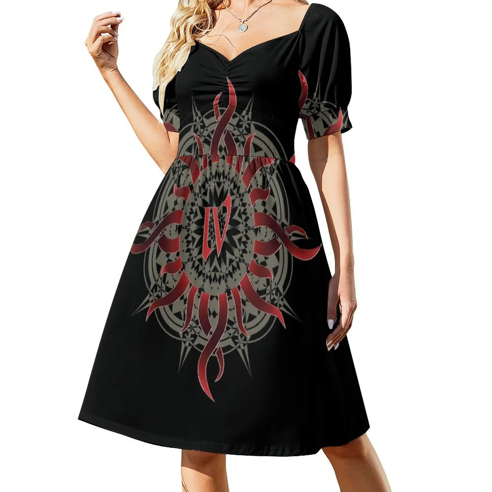 Godsmack Rock band Short-Sleeved Dress Women's long dress womens clothing Woman clothes
Godsmack Rock band Short-Sleeved Dress Women's long dress womens clothing Woman clothes