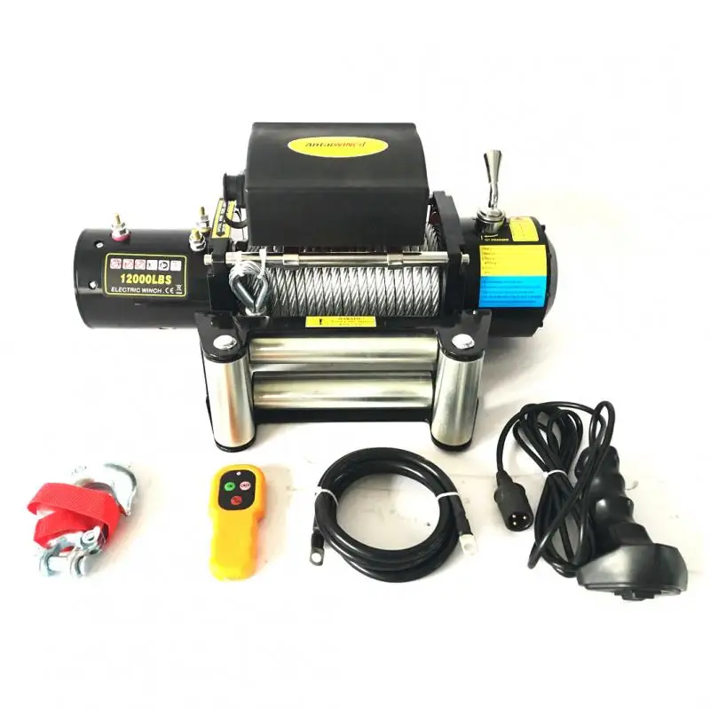 12V 24V 12000LBS Wireless Remote Control Electric Winch Off-Road Vehicle Car Winch
12V 24V 12000LBS Wireless Remote Control Electric Winch Off-Road Vehicle Car Winch