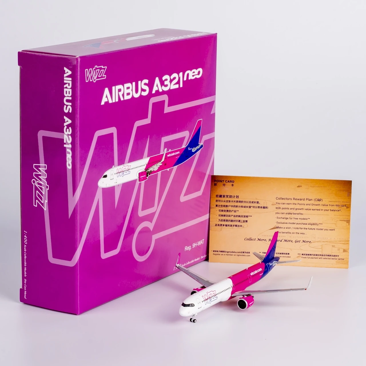 13116 Alloy Collectible Plane Gift NG Model 1:400 Wizz Air Airbus A321neo Diecast Aircraft Jet Model 9H-WAT
13116 Alloy Collectible Plane Gift NG Model 1:400 Wizz Air Airbus A321neo Diecast Aircraft Jet Model 9H-WAT