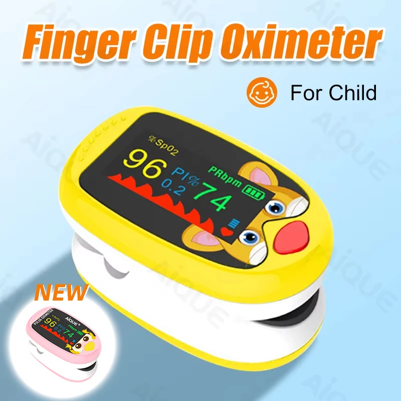 AiQUE Rechargeable Child Finger Clip Medical Oximeter Nurse Pediatric Neonatal Oxygen Saturometer Heart Rate Meter Pulse
AiQUE Rechargeable Child Finger Clip Medical Oximeter Nurse Pediatric Neonatal Oxygen Saturometer Heart Rate Meter Pulse