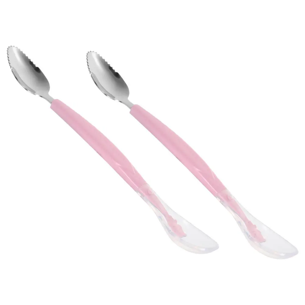 2Pcs Dual Head Soft Silicone Baby Feeding Spoon for Purees Fruits Vegetables Meats Toddler Training Spoon Baby Food Scraper Tool
2Pcs Dual Head Soft Silicone Baby Feeding Spoon for Purees Fruits Vegetables Meats Toddler Training Spoon Baby Food Scraper Tool