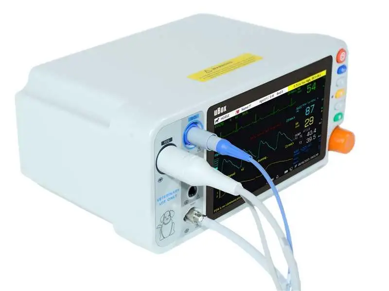 Multi-Parameter Veterinary With , NIBP, SpO2, Temp
Multi-Parameter Veterinary With , NIBP, SpO2, Temp