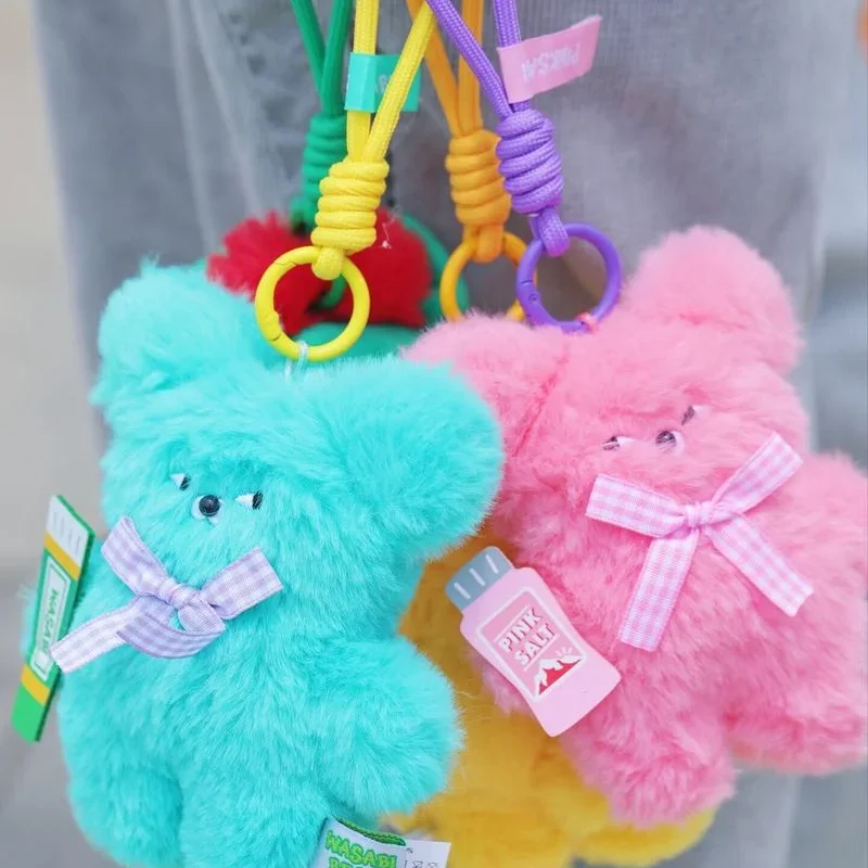 Authentic Wasabi Bear Seasoning Series Blind Box Trendy Toy Design Plush Toys Keychains Bags All Decorated Halloween Gifts
Authentic Wasabi Bear Seasoning Series Blind Box Trendy Toy Design Plush Toys Keychains Bags All Decorated Halloween Gifts