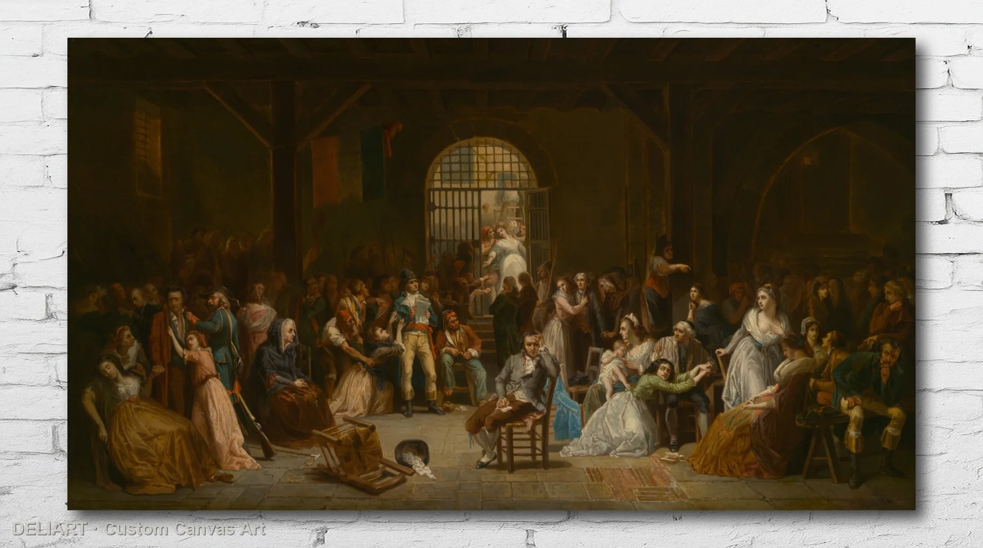 The Roll Call of the Last Victims of the Terror by Charles Louis-Lucien Muller - Vintage Travel Art Canvas Wall Art Poster
The Roll Call of the Last Victims of the Terror by Charles Louis-Lucien Muller - Vintage Travel Art Canvas Wall Art Poster