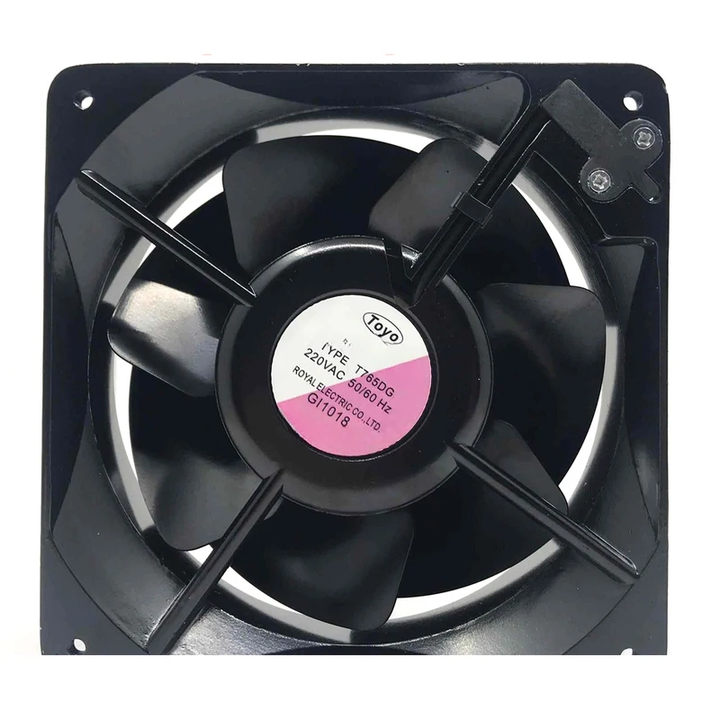 Y+1pc New for ROYAL Toyo Fan T765DG 220V metal iron leaf high temperature axial fan#QW
Y+1pc New for ROYAL Toyo Fan T765DG 220V metal iron leaf high temperature axial fan#QW